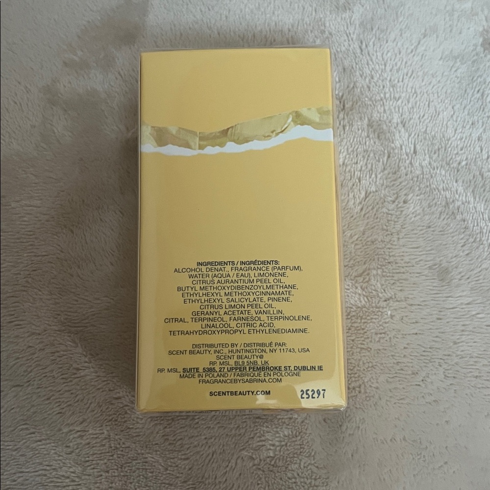 🍋 Sabrina Carpenter Sweet Tooth Lemon Pie Perfume - Picture 3 of 3